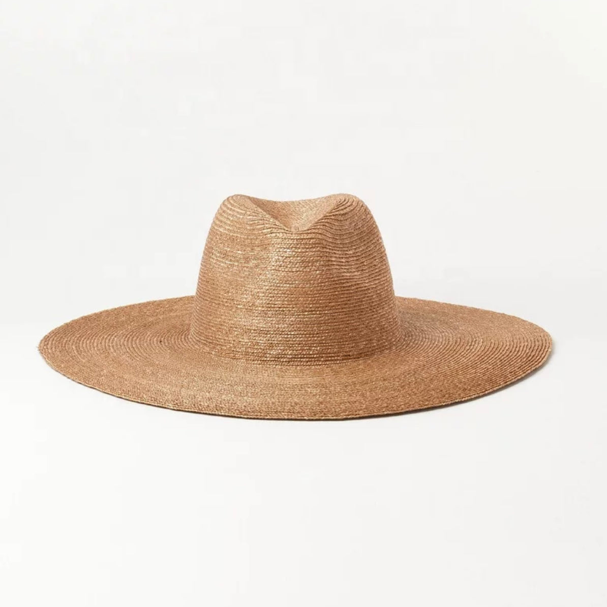 Fedora Tan Custom High End Quality Fine Straw Hat