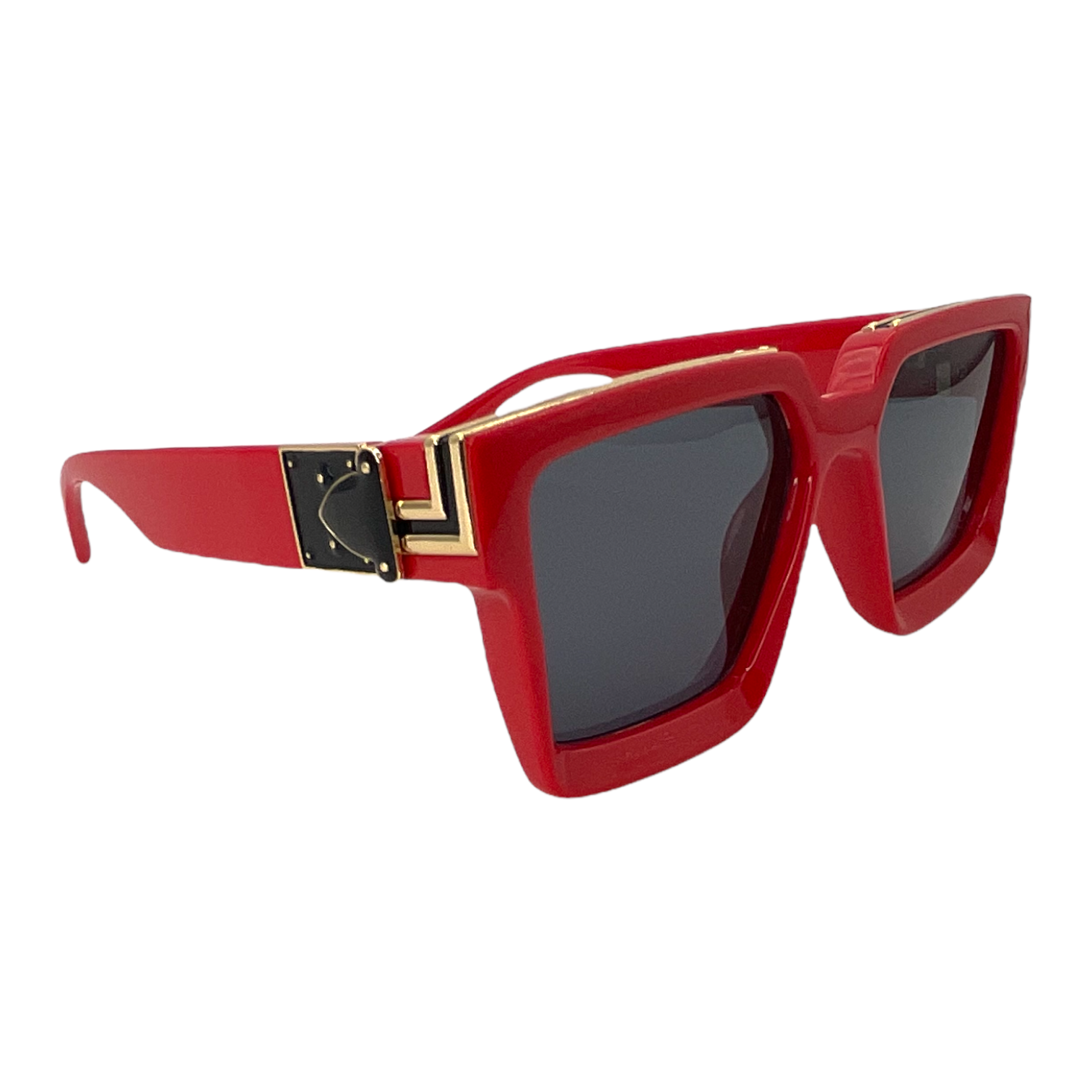 Unisex Rectangle Pvc Sunglasses