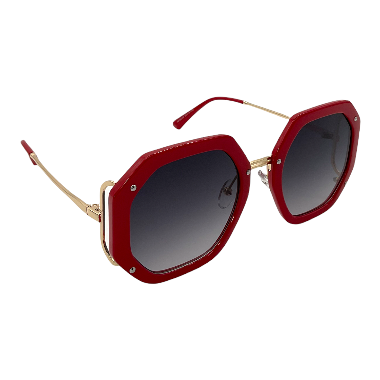 Red Sunglasses Geo Sunglasses