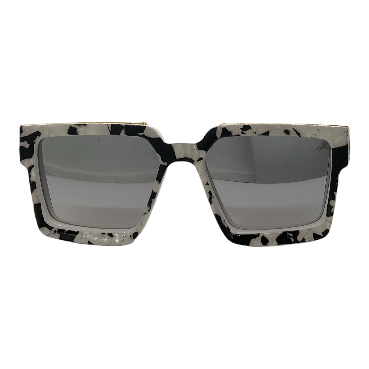 Cow Pattern Millionaire Splash  with Mirrored Lens