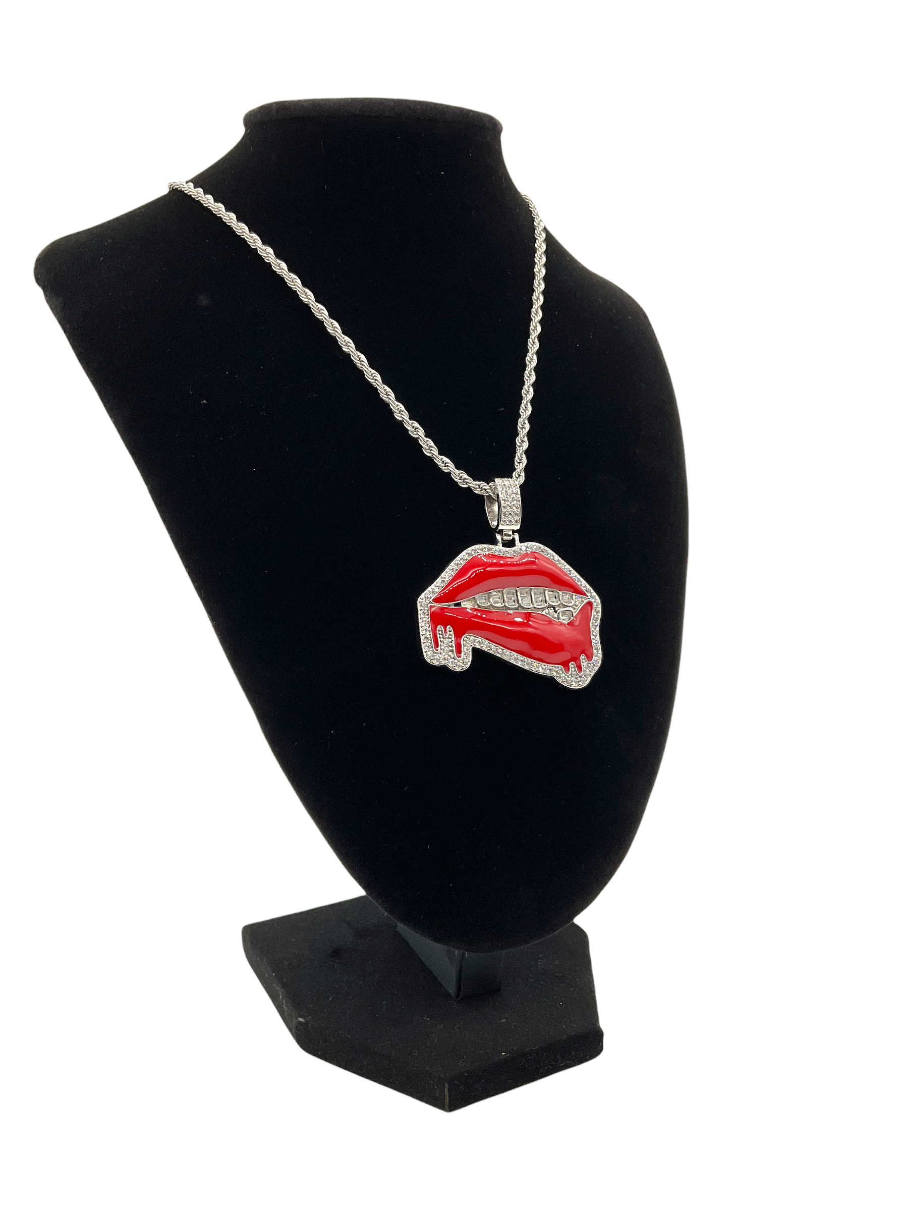 Lip  Dripped Lips Pendant