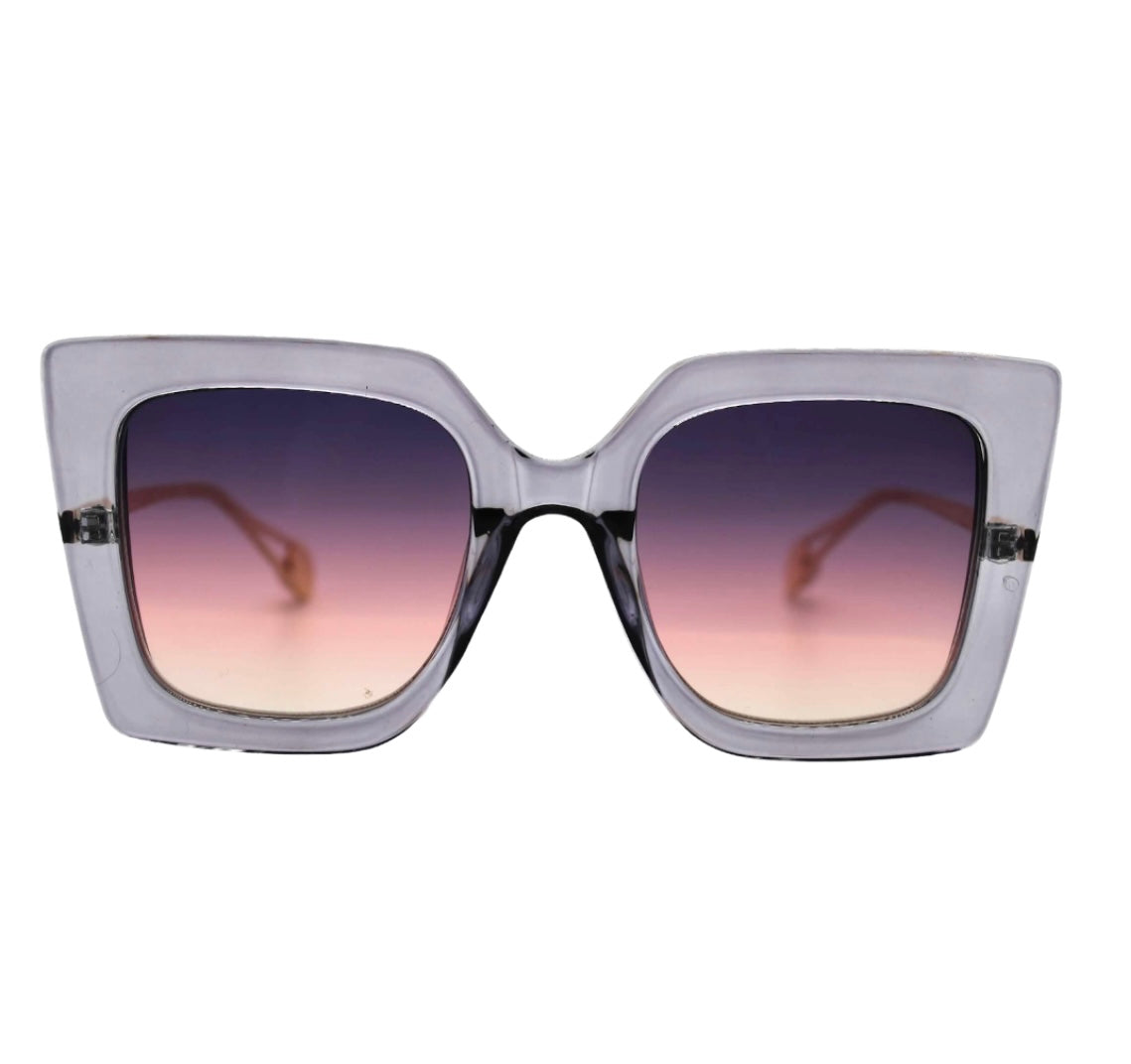 Women's Cat-Eye Frame Pearl Sunglasses