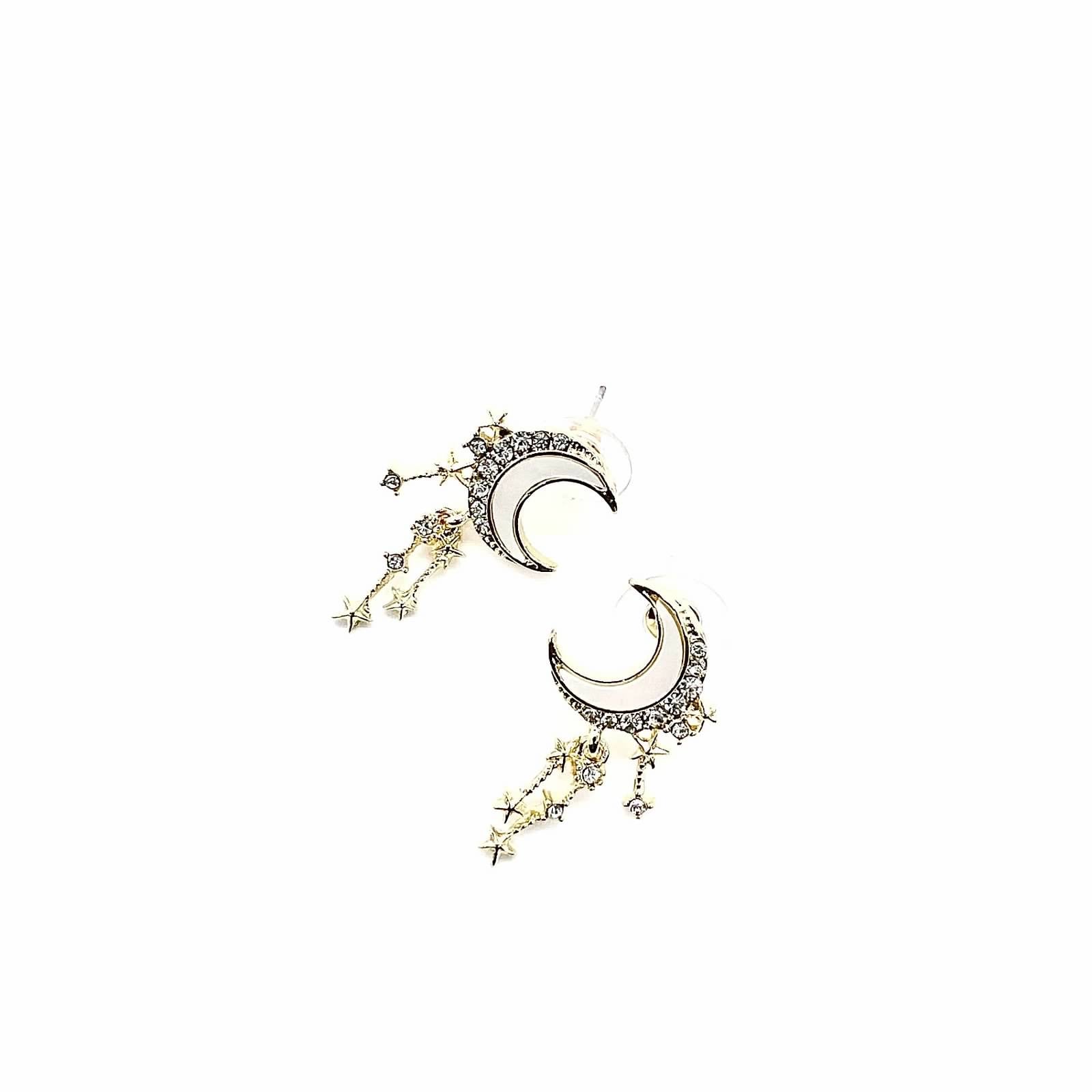 Moon & Stars Stud Earrings