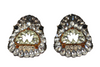 Crystal & Rhinestone Stud Earrings.