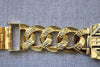 Medallion Gold Women Link Bracelet